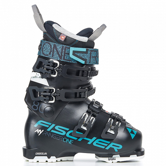 Горнолыжные ботинки женские Fischer My Ranger One 80 Pbv Walk Black - Фото 1 большая
