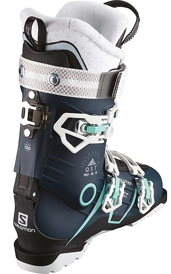 Горнолыжные ботинки женские Salomon Qst Pro 90 Petrol Bl/Bk/Abl - Фото 5 большая
