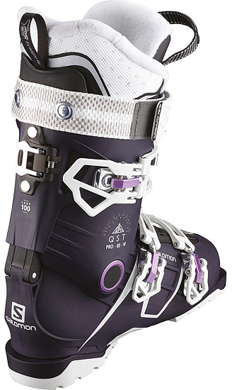 Горнолыжные ботинки женские Salomon Qst Pro 80 Eggplant/Pr/Wht - Фото 5 большая