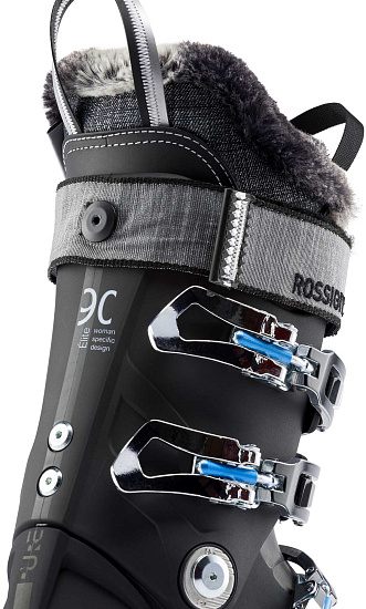 Горнолыжные ботинки женские Rossignol Pure Elite 90 Night Black - Фото 4 большая
