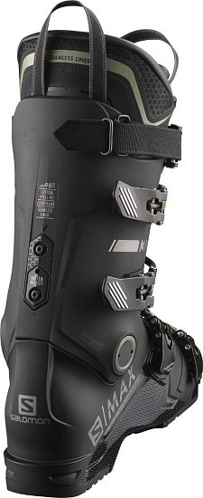 Горнолыжные ботинки Salomon S/Max 130 Black/Belluga/Pale - Фото 3 большая