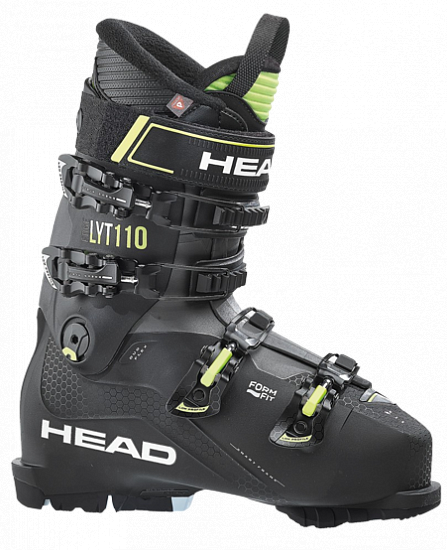 Горнолыжные ботинки Head Edge Lyt 110 GW Black/Yellow - Фото 1 большая
