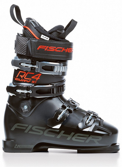 Горнолыжные ботинки Fischer RC4 Curv 110 Vacuum Full Fit Black/Black - Фото 1 большая
