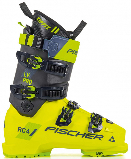 Горнолыжные ботинки Fischer RC4 Pro Lv Zf Cfc Gw Yellow/Carbon - Фото 1 большая