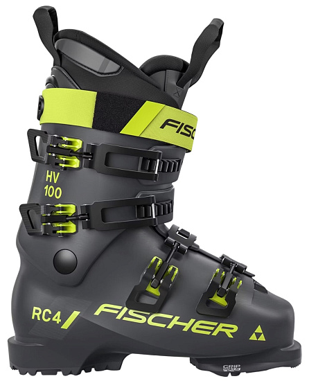Горнолыжные ботинки Fischer Rc4 100 Hv Vac Gw Granite/Granite - Фото 1 большая