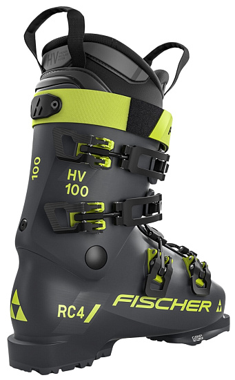 Горнолыжные ботинки Fischer Rc4 100 Hv Vac Gw Granite/Granite - Фото 2 большая