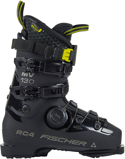 Горнолыжные ботинки Fischer Rc4 130 Mv Boa Black - Фото 1 большая
