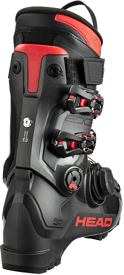 Горнолыжные ботинки Head Edge 110 HV GW Boa Anthracite/Red - Фото 3 большая