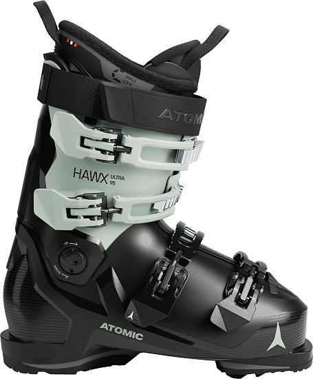 Горнолыжные ботинки женские Atomic Hawx Ultra 95 Black/Sage - Фото 1 большая