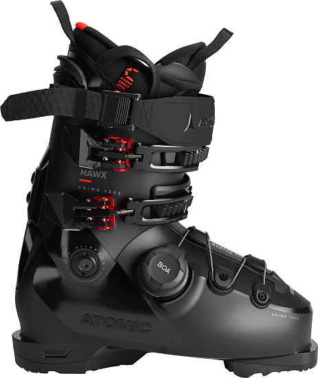Горнолыжные ботинки Atomic Hawx Prime 130 S Boa Black/Red - Фото 1 большая