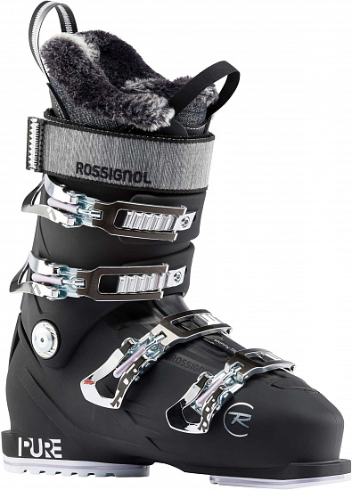 Горнолыжные ботинки женские Rossignol Pure Elite 70 Black - Фото 1 большая