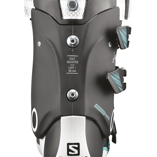Горнолыжные ботинки женские Salomon X MAX 110 Bk/Wh/Top Green - Фото 3 большая