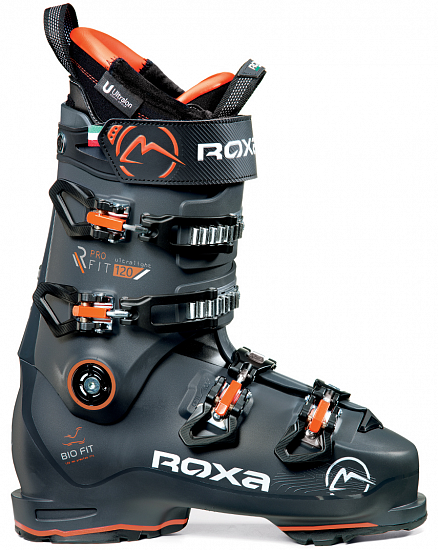 Горнолыжные ботинки Roxa Rfit Pro 120 I.R. Gw Anthracite/Anthracite/Orange - Фото 1 большая