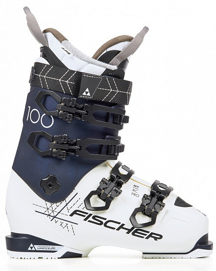 Горнолыжные ботинки женские Fischer My RC Pro 100 PBV White/DarkBlue - Фото 1 большая
