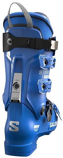 Горнолыжные ботинки мужские Salomon S/Pro Alpha 130 Race Blue/White/Race Blue - Фото 3 большая