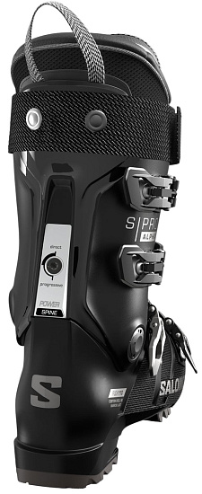 Горнолыжные ботинки мужские Salomon S/Pro Alpha 110 Gw Black/Dark Grey Met./Black - Фото 2 большая