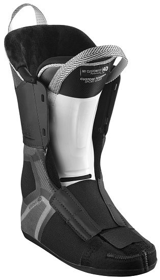 Горнолыжные ботинки женские Salomon S/Pro Alpha 100 W Gw Light Bronze Met./Black/Black - Фото 5 большая