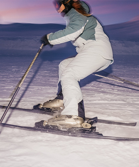 Горнолыжные ботинки женские Salomon S/Pro Alpha 100 W Gw Light Bronze Met./Black/Black - Фото 7 большая