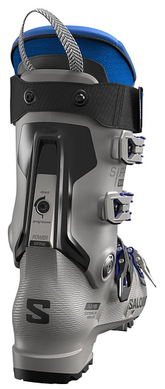 Горнолыжные ботинки мужские Salomon S/Pro Supra 120 Gw Steel Grey/Black/Race Blue - Фото 3 большая