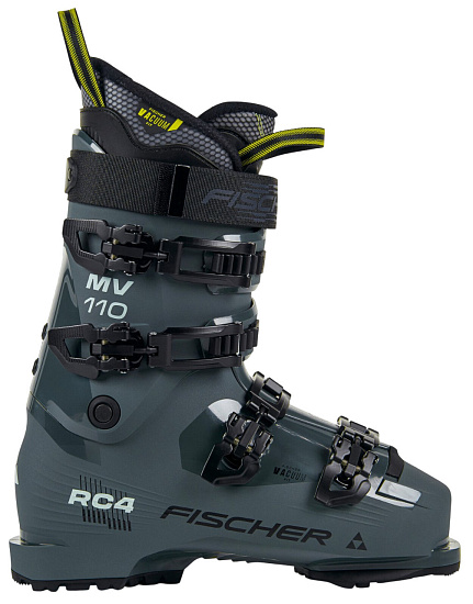 Горнолыжные ботинки мужские Fischer Rc4 110 Mv Rhino Grey - Фото 1 большая