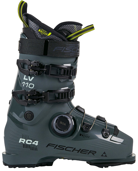 Горнолыжные ботинки мужские Fischer Rc4 110 Lv Boa Rhino Grey - Фото 1 большая