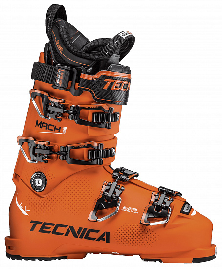 Горнолыжные ботинки Tecnica Mach1 LV 130  Ultra Orange - Фото 1 большая