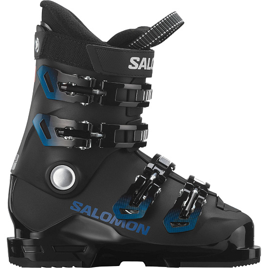 Горнолыжные ботинки Salomon T4 Rt Black/Race Blue/Black - Фото 1 большая