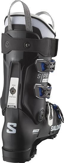 Горнолыжные ботинки Salomon S/Pro Alpha 120 GW EL Black/White - Фото 2 большая
