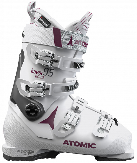 Горнолыжные ботинки женские Atomic Hawx Prime 95 White/Purple - Фото 1 большая