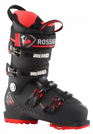Горнолыжные ботинки мужские Rossignol Hi-Speed 130 Hv Gw Black/Red - Фото 1 большая