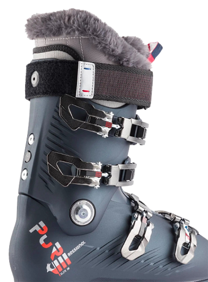 Горнолыжные ботинки женские Rossignol Pure Elite 90 Gw Metal Steel - Фото 7 большая