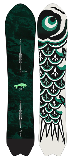 Сноуборд мужской Burton Fish 3D - Фото 1 большая
