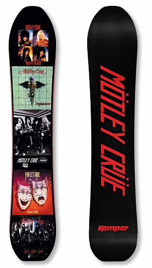 Сноуборд Kemper Freestyle Motley Crue - Фото 1 большая