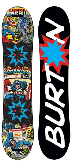 Сноуборд Burton CHOPPER LTD MARVEL - Фото 1 большая