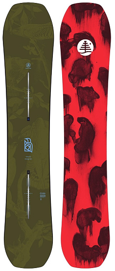 Сноуборд Burton Ft Hometown Hero Family Tree - Фото 1 большая