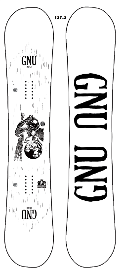 Сноуборд GNU Rcc3 - Фото 5 большая