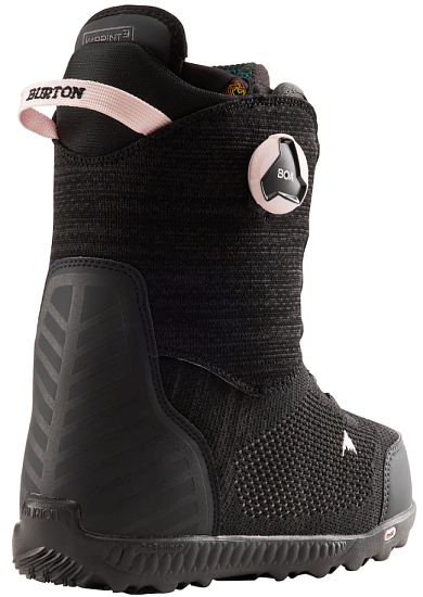 Сноубордические ботинки женские Burton Ritual Ltd Boa Dark Gray/Pink - Фото 2 большая