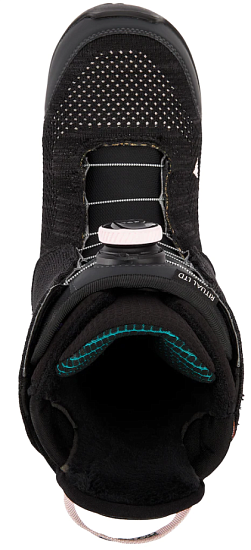 Сноубордические ботинки женские Burton Ritual Ltd Boa Dark Gray/Pink - Фото 5 большая