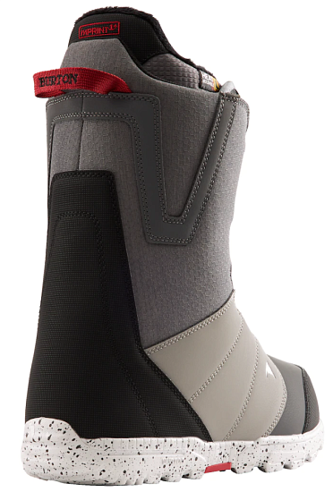 Сноубордические ботинки мужские Burton Moto Boa Gray - Фото 2 большая