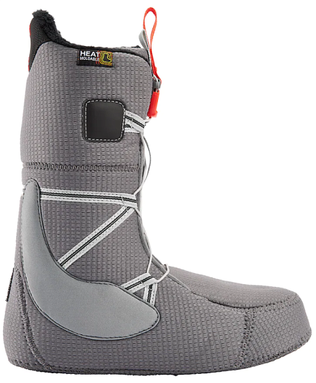 Сноубордические ботинки мужские Burton Moto Boa Gray - Фото 4 большая
