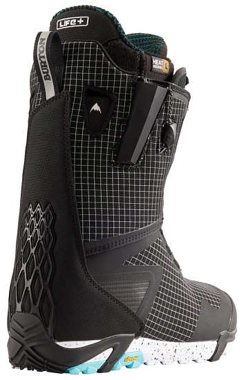 Сноубордические ботинки мужские Burton Slx Black/Teal - Фото 2 большая