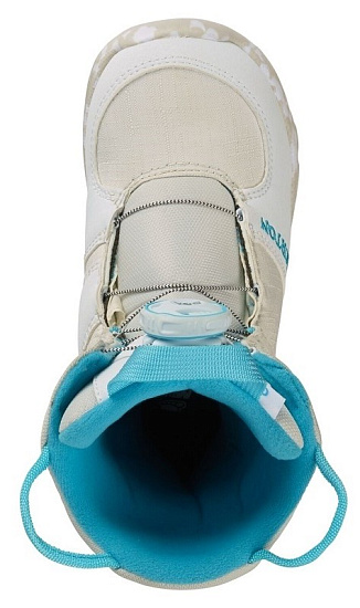 Сноубордические ботинки детские Burton Grom Boa White - Фото 4 большая
