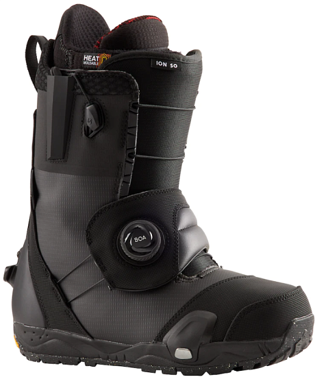 Сноубордические ботинки мужские Burton Ion Step On Black - Фото 1 большая