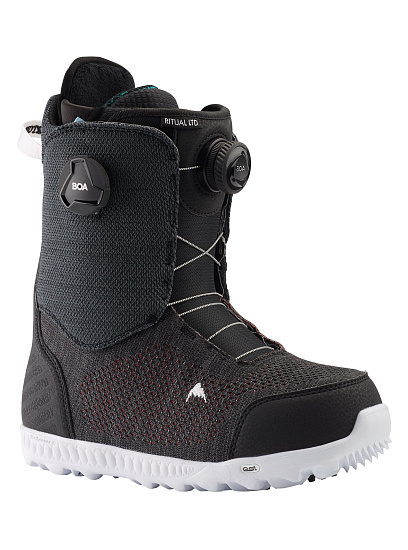 Сноубордические ботинки женские Burton Ritual LTD Boa Black/Multi - Фото 1 большая