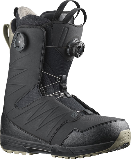 Сноубордические ботинки Salomon Synapse Focus Boa Bk/Bk/Veti - Фото 1 большая