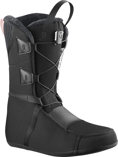 Сноубордические ботинки женские Salomon Kiana Focus Boa Black/Bk/Bk - Фото 3 большая