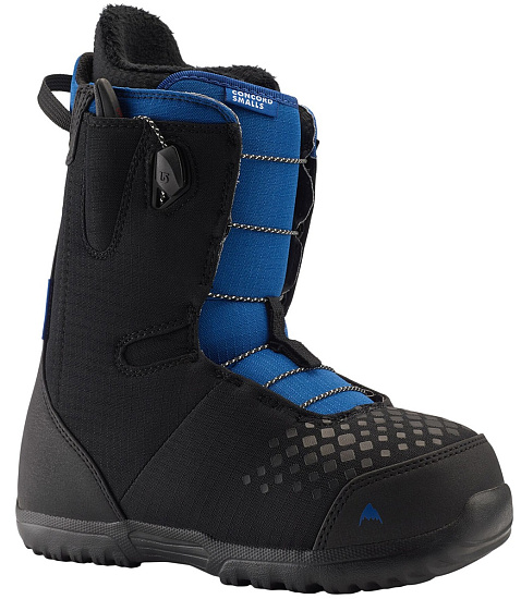 Сноубордические ботинки детские Burton Concord Smalls Black/Blue - Фото 1 большая
