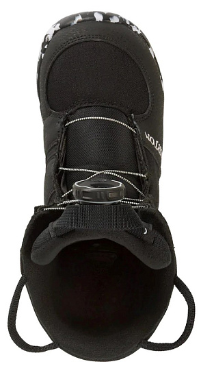 Сноубордические ботинки детские Burton Grom Boa Black - Фото 4 большая