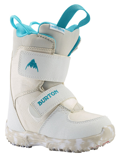 Сноубордические ботинки детские Burton Mini Grom White - Фото 1 большая