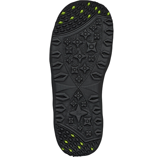 Сноубордические ботинки женские Burton EMERALD BLACK/MULTI - Фото 3 большая